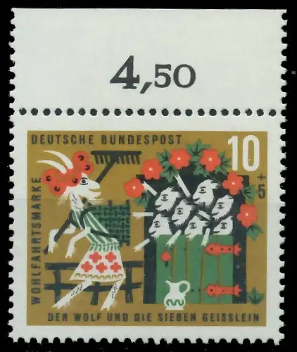 BRD 1963 Nr 408 postfrisch ORA 7EAD5A