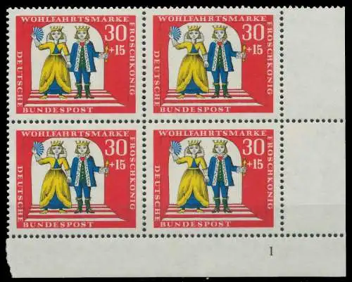 BRD 1966 Nr 525 postfrisch VIERERBLOCK FORMNUMMER 1 7EB00E