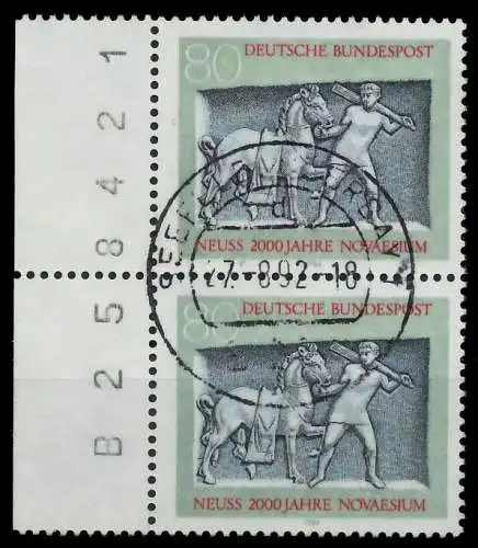 BRD 1984 Nr 1218 zentrisch gestempelt SENKR PAAR SRA 7EB132