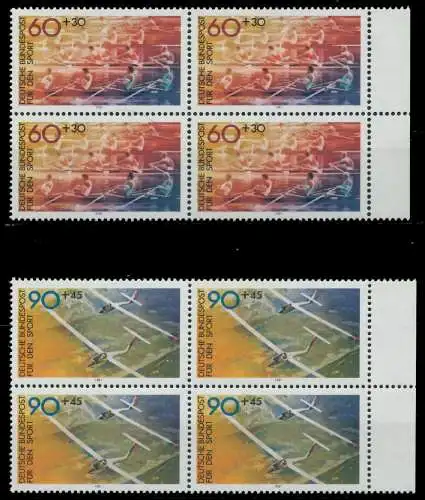 BRD 1981 Nr 1094-1095 postfrisch VIERERBLOCK SRA 7EC986