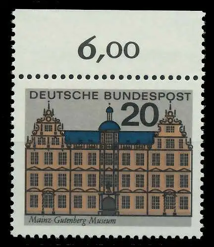 BRD 1964 Nr 422 postfrisch ORA 7ECB32