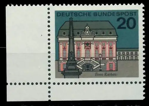 BRD 1964 Nr 424 postfrisch ECKE-ULI 7ECB82