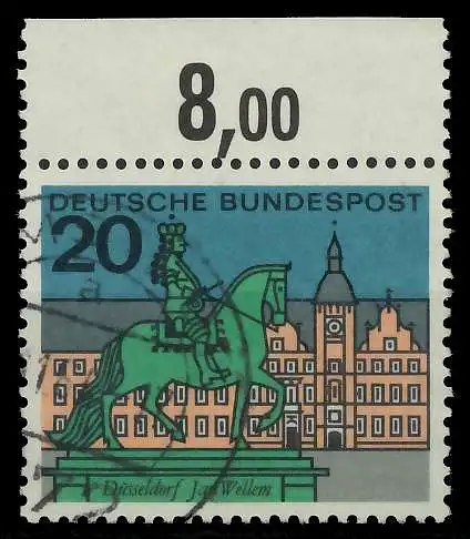 BRD 1964 Nr 423 gestempelt ORA 7ECC9A