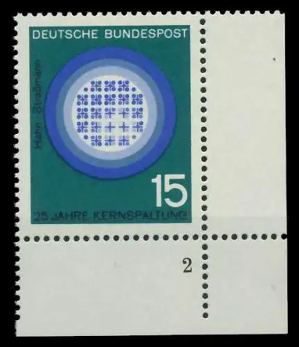 BRD 1964 Nr 441 postfrisch FORMNUMMER 2 7ECE22
