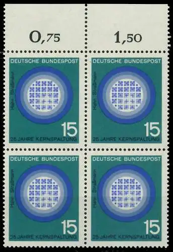 BRD 1964 Nr 441 postfrisch VIERERBLOCK ORA 7ECE36