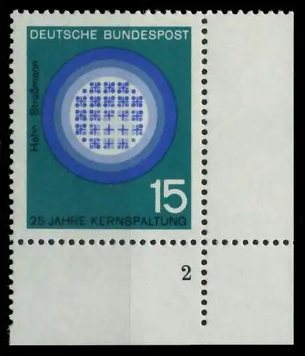BRD 1964 Nr 441 postfrisch FORMNUMMER 2 7ECE6E