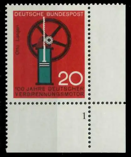 BRD 1964 Nr 442 postfrisch FORMNUMMER 1 7ECE72