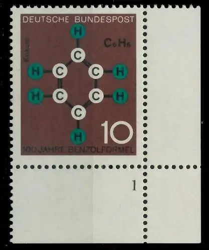 BRD 1964 Nr 440 postfrisch FORMNUMMER 1 7ECE7E