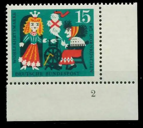 BRD 1964 Nr 448 postfrisch FORMNUMMER 2 7ECF6A