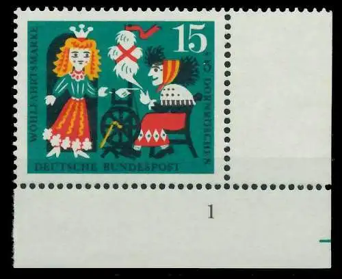 BRD 1964 Nr 448 postfrisch FORMNUMMER 1 7ECF82