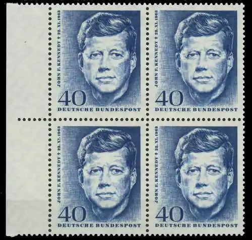 BRD 1964 Nr 453 postfrisch VIERERBLOCK SRA 7ED006