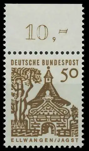 BRD DS D-BAUW 1 Nr 458 postfrisch ORA 7ED05A