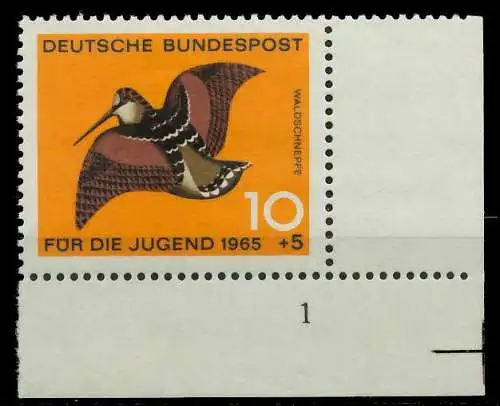 BRD 1965 Nr 464 postfrisch FORMNUMMER 1 7EF1BA