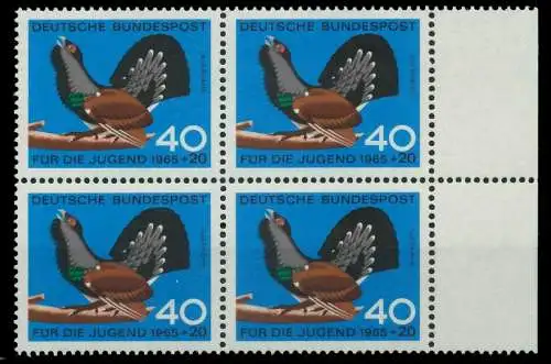 BRD 1965 Nr 467 postfrisch VIERERBLOCK SRA 7EF1E2