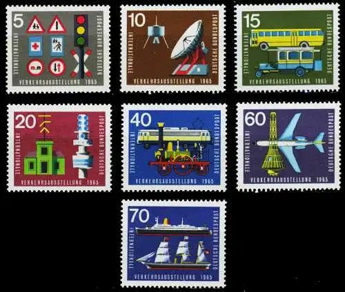 BRD 1965 Nr 468-474 postfrisch S58A67E