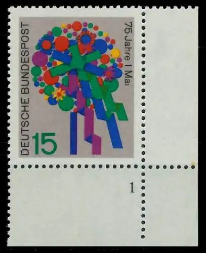 BRD 1965 Nr 475 postfrisch FORMNUMMER 1 7EF342