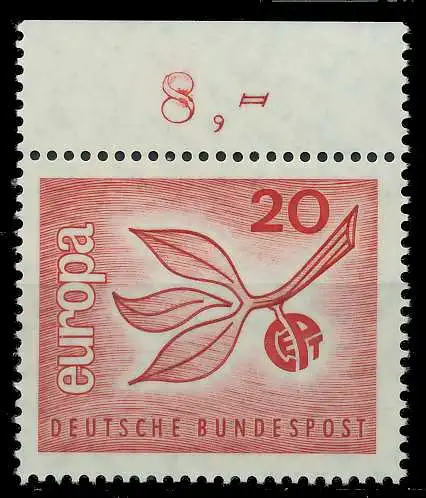 BRD BUND 1965 Nr 484 postfrisch ORA 7EF466