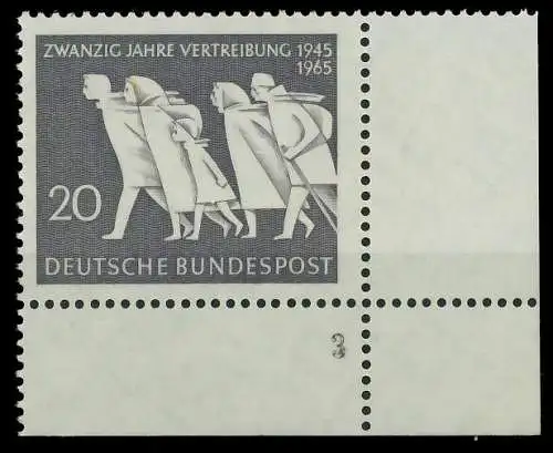 BRD 1965 Nr 479 postfrisch FORMNUMMER 3 7EF53E