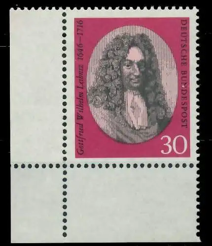 BRD 1966 Nr 518 postfrisch ECKE-ULI 7EF6FE