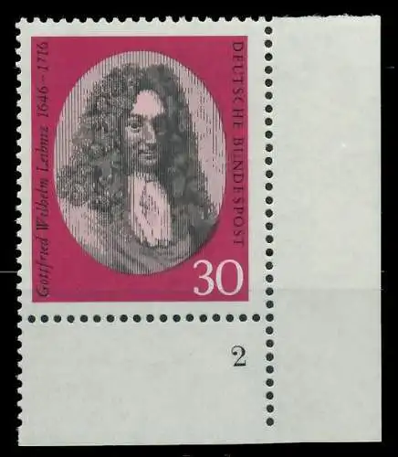 BRD 1966 Nr 518 postfrisch FORMNUMMER 2 7EF702