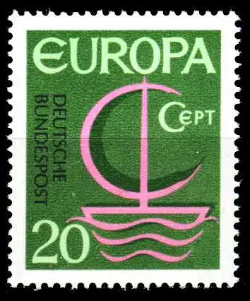 BRD BUND 1966 Nr 519 postfrisch S5991CE