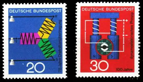 BRD 1966 Nr 521-522 postfrisch S5991F6