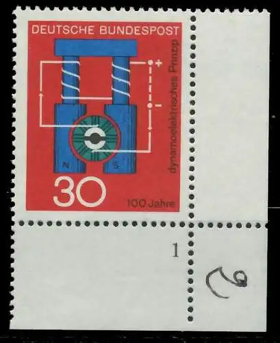 BRD 1966 Nr 522 postfrisch FORMNUMMER 1 7EF79A