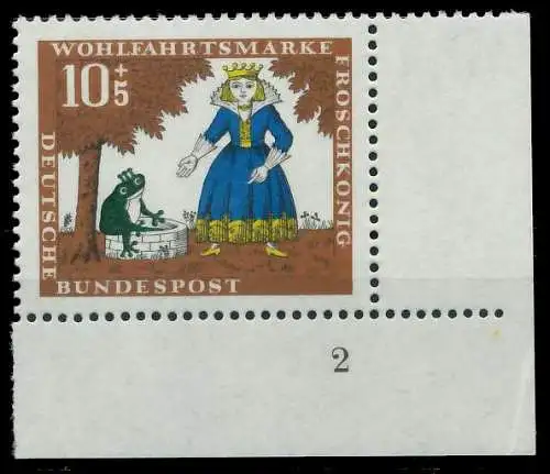BRD 1966 Nr 523 postfrisch FORMNUMMER 2 7EF80E
