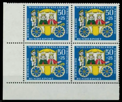 BRD 1966 Nr 526 postfrisch VIERERBLOCK ECKE-ULI 7EF85E