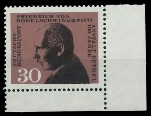 BRD 1967 Nr 537 postfrisch ECKE-URE 7F09DA