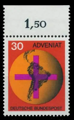 BRD 1967 Nr 545 postfrisch 7F0ADA