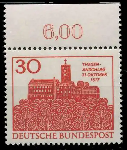 BRD BUND 1967 Nr 544 postfrisch ORA 7F0B12