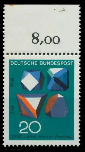 BRD 1968 Nr 547 postfrisch ORA 7F0BAA