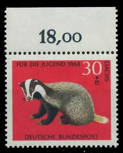 BRD 1968 Nr 551 postfrisch ORA 7F0C2E