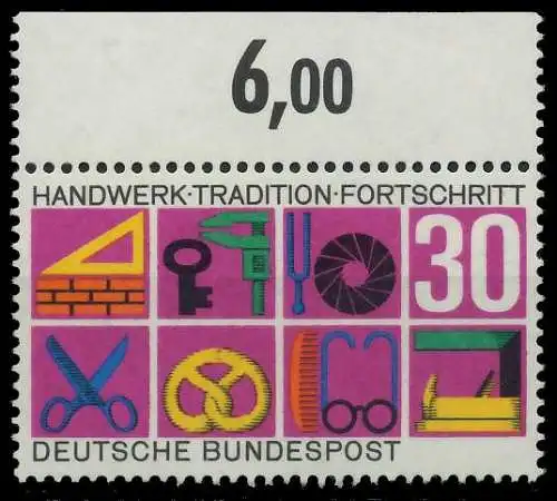 BRD 1968 Nr 553 postfrisch ORA 7F0C76