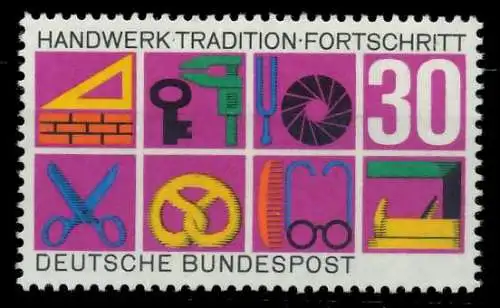 BRD 1968 Nr 553 postfrisch S599746
