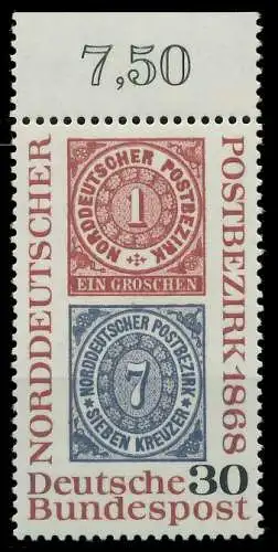 BRD 1968 Nr 569 postfrisch ORA 7F0E86