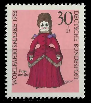 BRD 1968 Nr 573 postfrisch S59C1A2