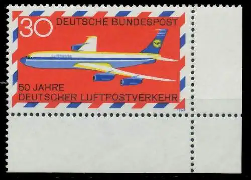 BRD 1969 Nr 577 postfrisch ECKE-URE 7F10A2