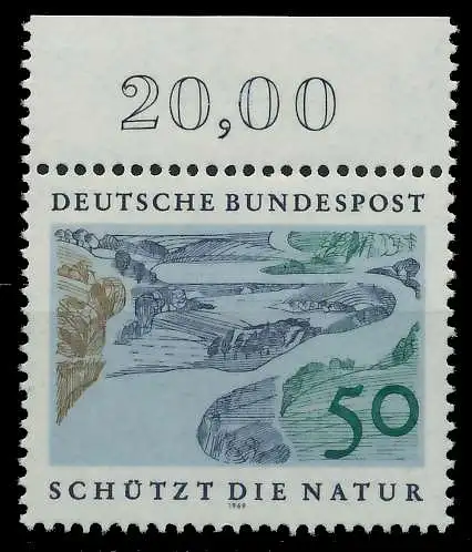 BRD BUND 1969 Nr 594 postfrisch ORA 7F30B6