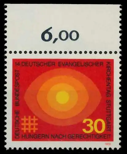 BRD 1969 Nr 595 postfrisch ORA 7F30C2