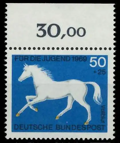 BRD 1969 Nr 581 postfrisch ORA 7F31AE
