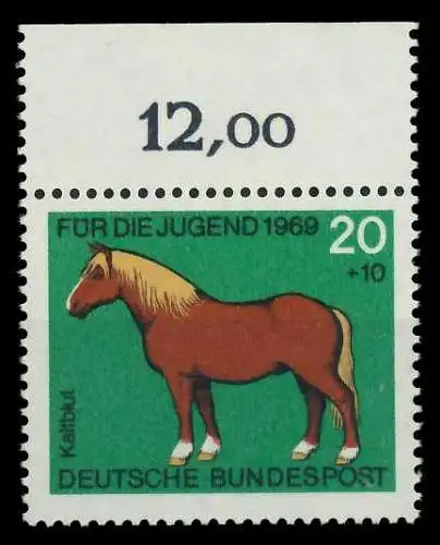 BRD 1969 Nr 579 postfrisch ORA 7F31B6