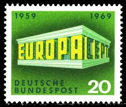 BRD BUND 1969 Nr 583 postfrisch S59C4CA