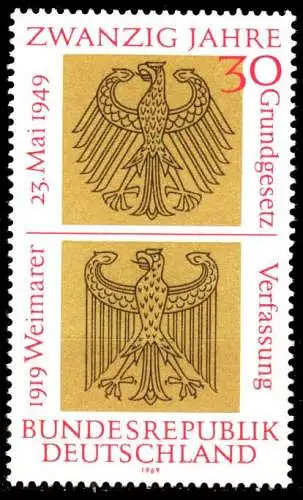 BRD 1969 Nr 585 postfrisch S59C4F6