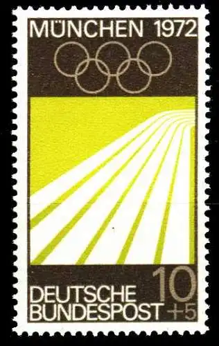 BRD 1969 Nr 587 postfrisch S59C532