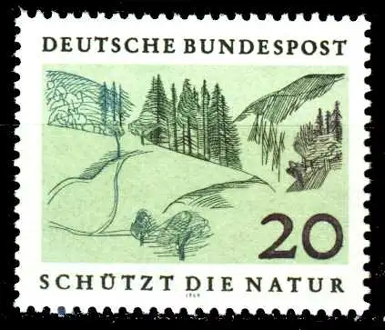 BRD BUND 1969 Nr 592 postfrisch S59C5C6