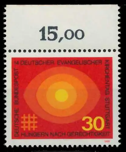 BRD 1969 Nr 595 postfrisch ORA 7F3366