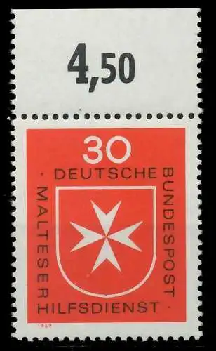 BRD 1969 Nr 600 postfrisch ORA 7F33D2