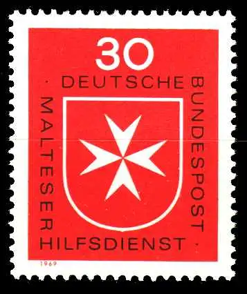 BRD 1969 Nr 600 postfrisch S59C686